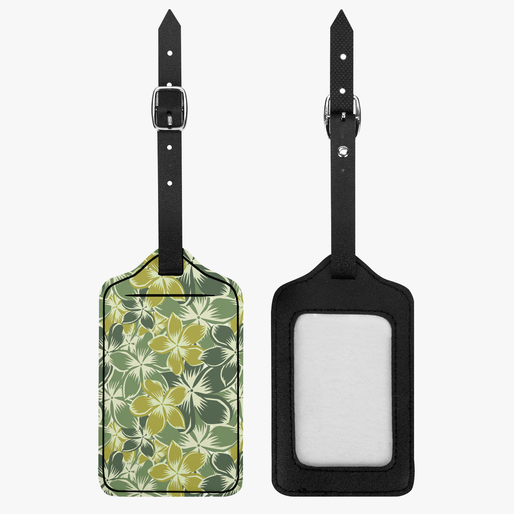Hawaiian Camo Luggage Tag