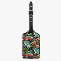 Hawaiian Sketches Dark Luggage Tag