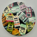 Aloha Arrivals Car Coaster Set