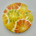 Citrus Crush Car Coaster Set