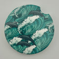 Dolphin Swim Car Coaster Set