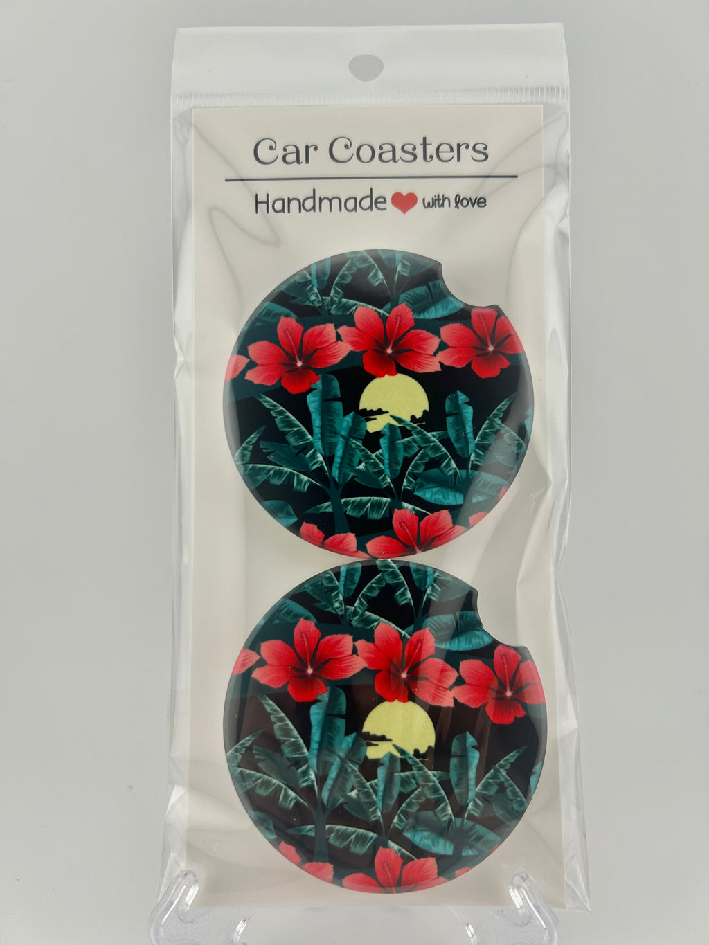 Hawaiian Nights Car Coaster Set