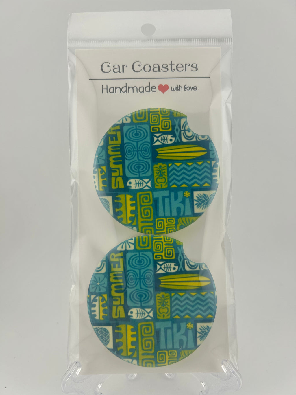 Island Summer Car Coaster Set