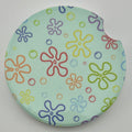 Ocean Floral Car Coaster Set