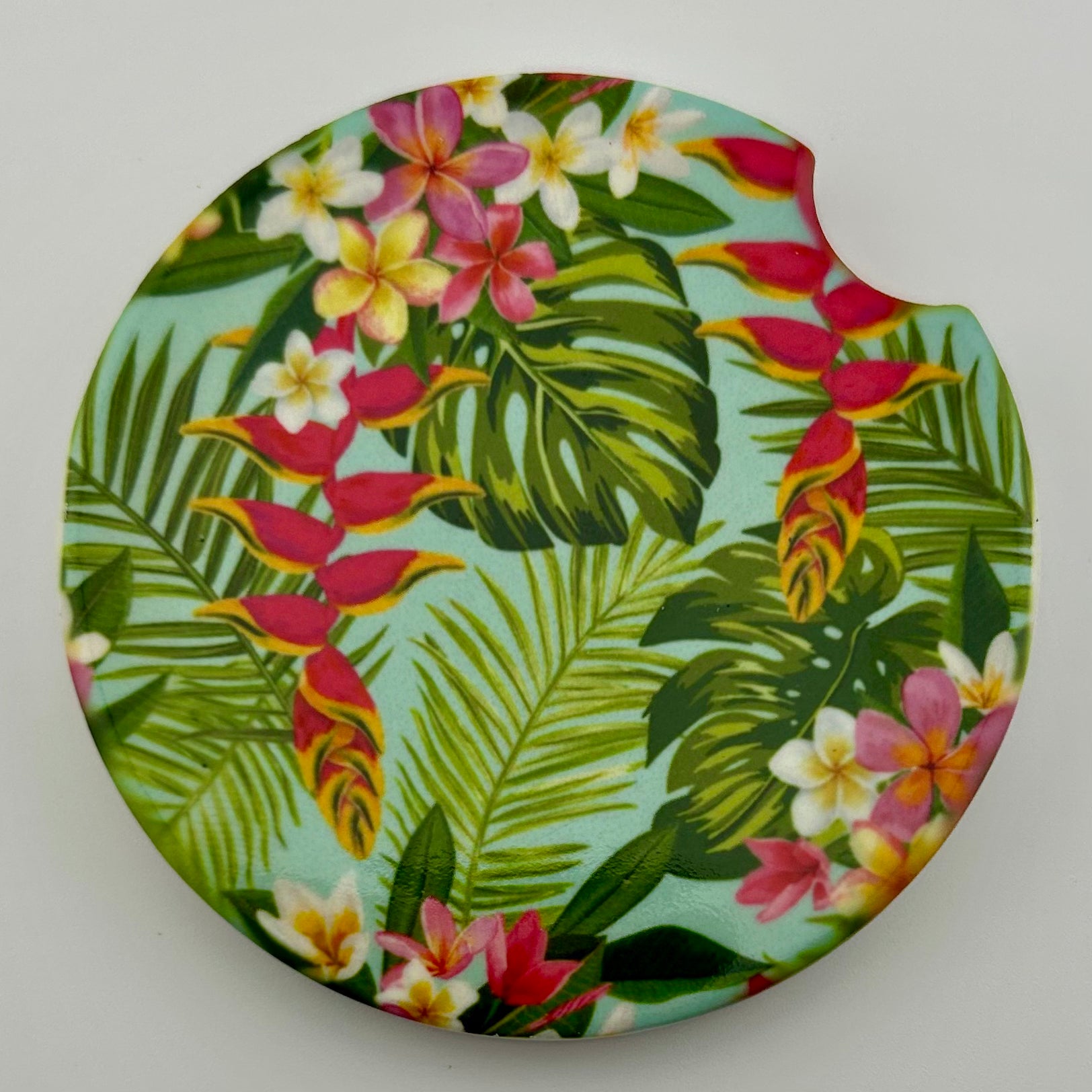Plumeria Canopy Car Coaster Set