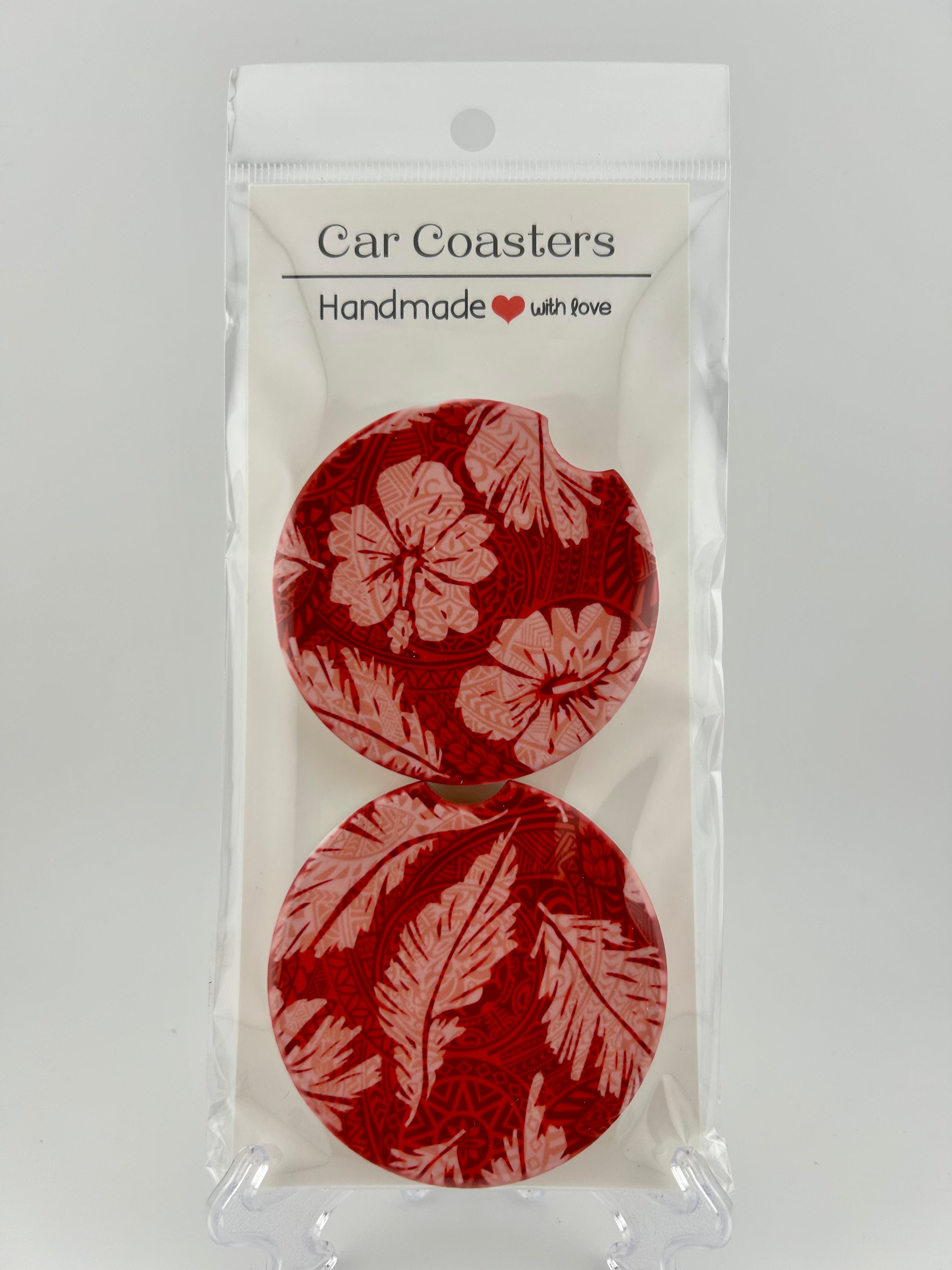 Polynesian Passion Car Coaster Set