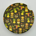 Tiki Time Car Coaster Set