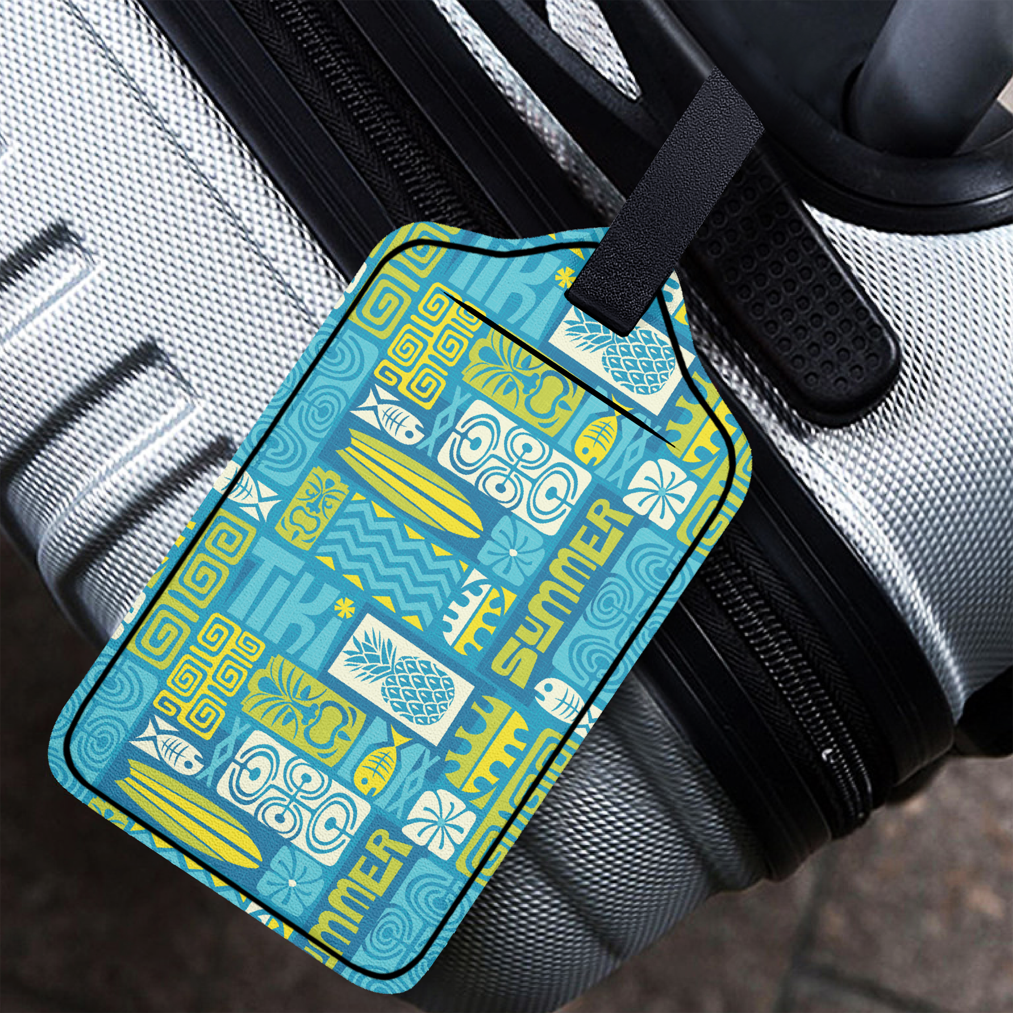 Island Summer Luggage Tag