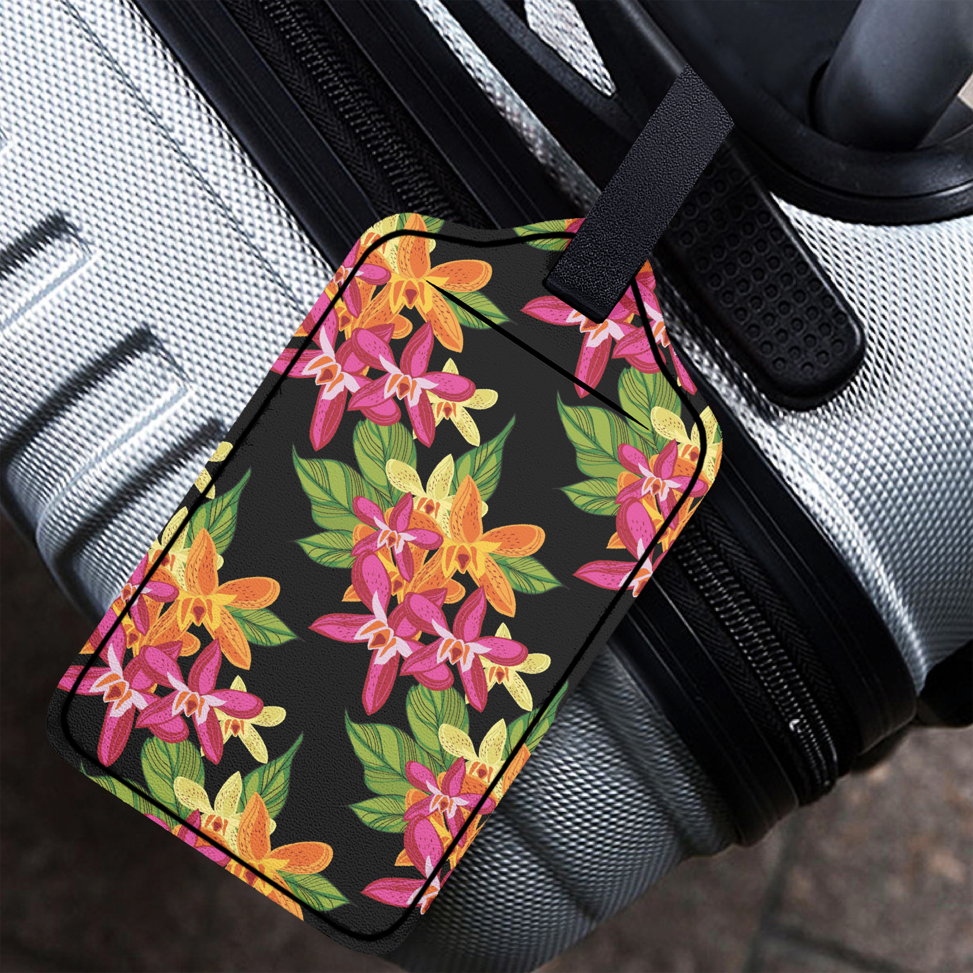 Orchid Oasis Luggage Tag