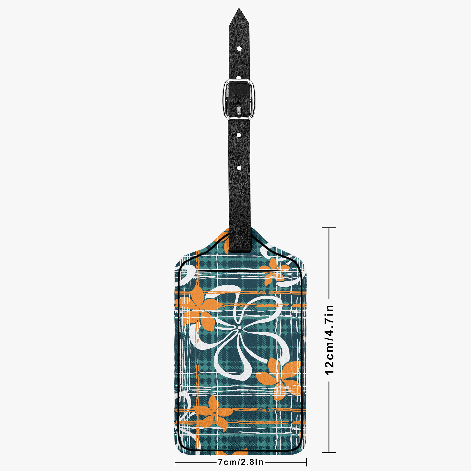 Paniolo Plaid Luggage Tag
