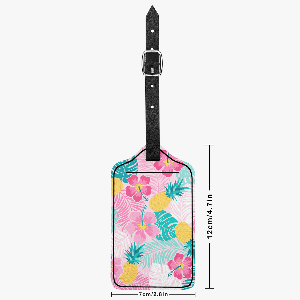 Paradise Blooms Luggage Tag