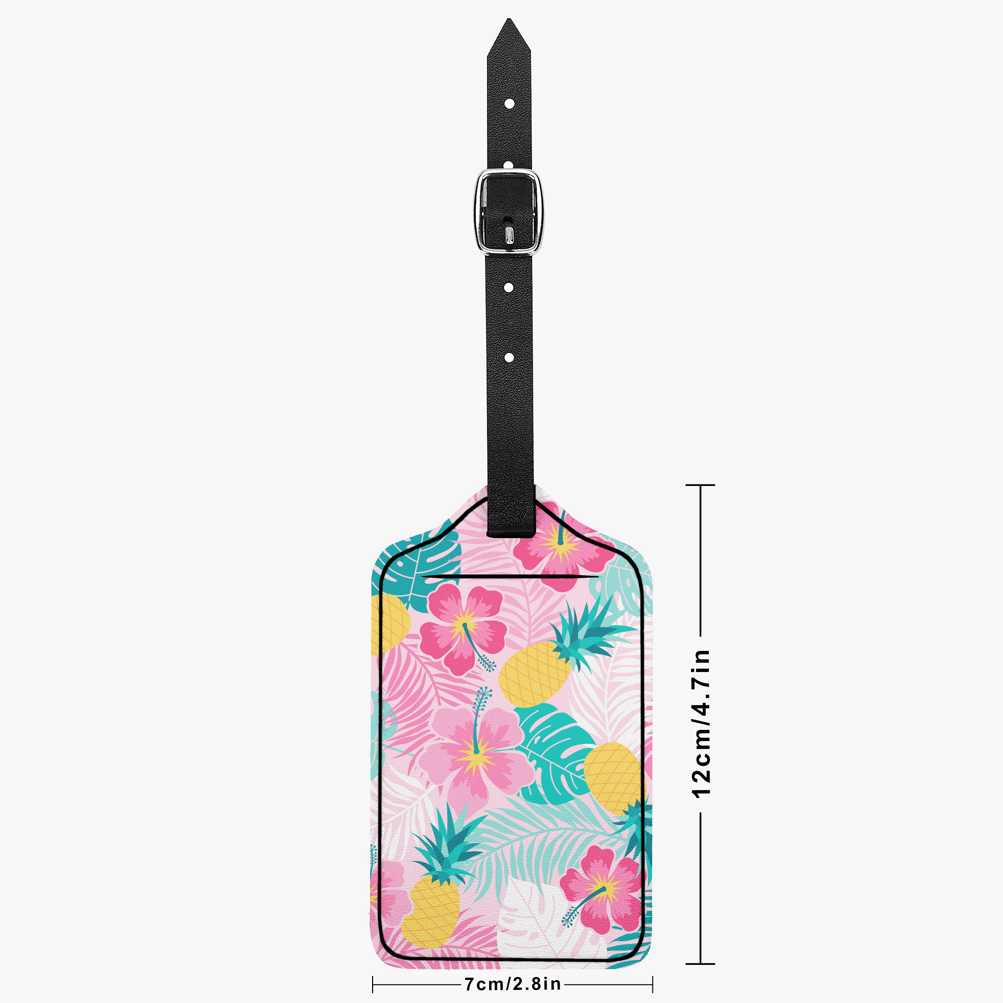 Paradise Blooms Luggage Tag