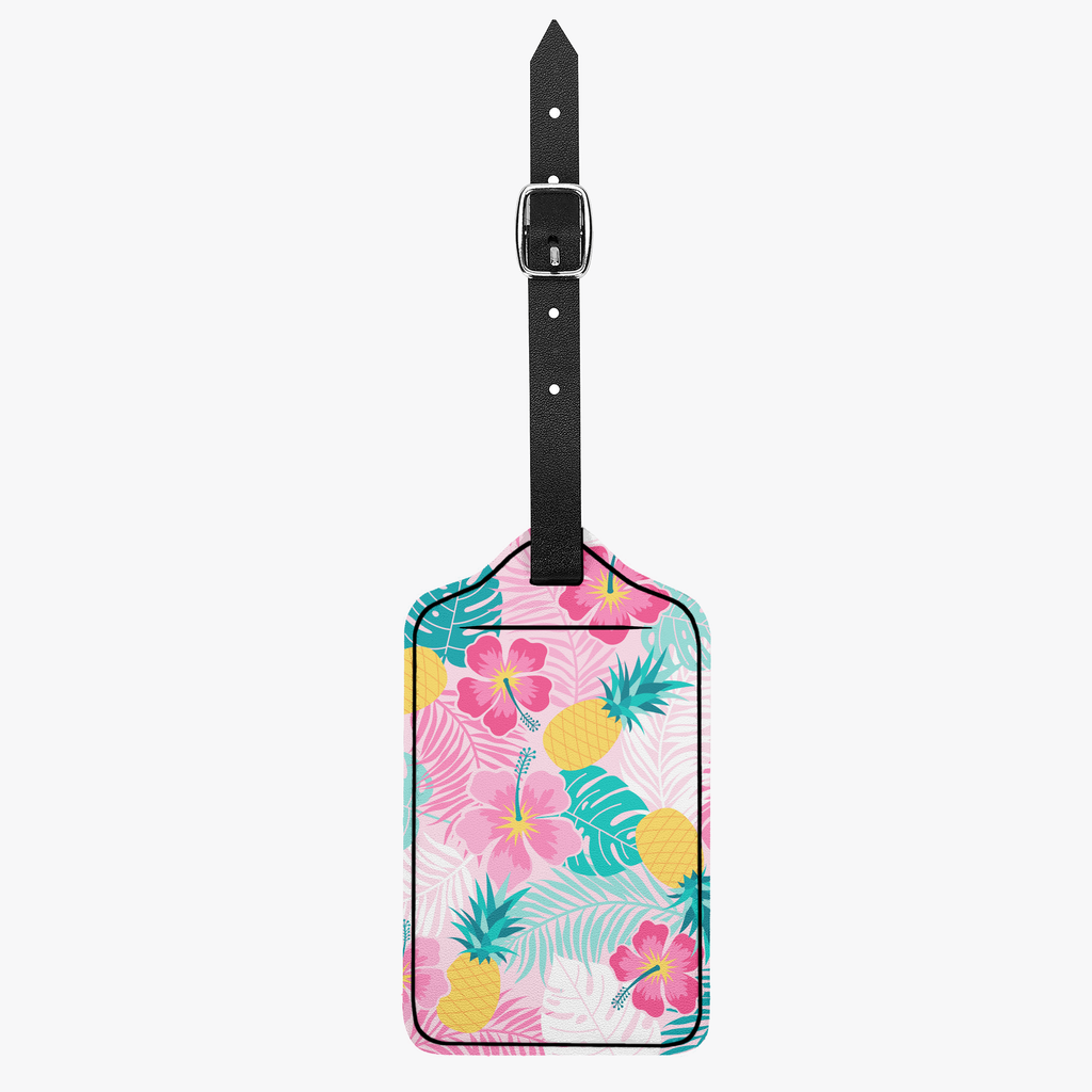 Paradise Blooms Luggage Tag
