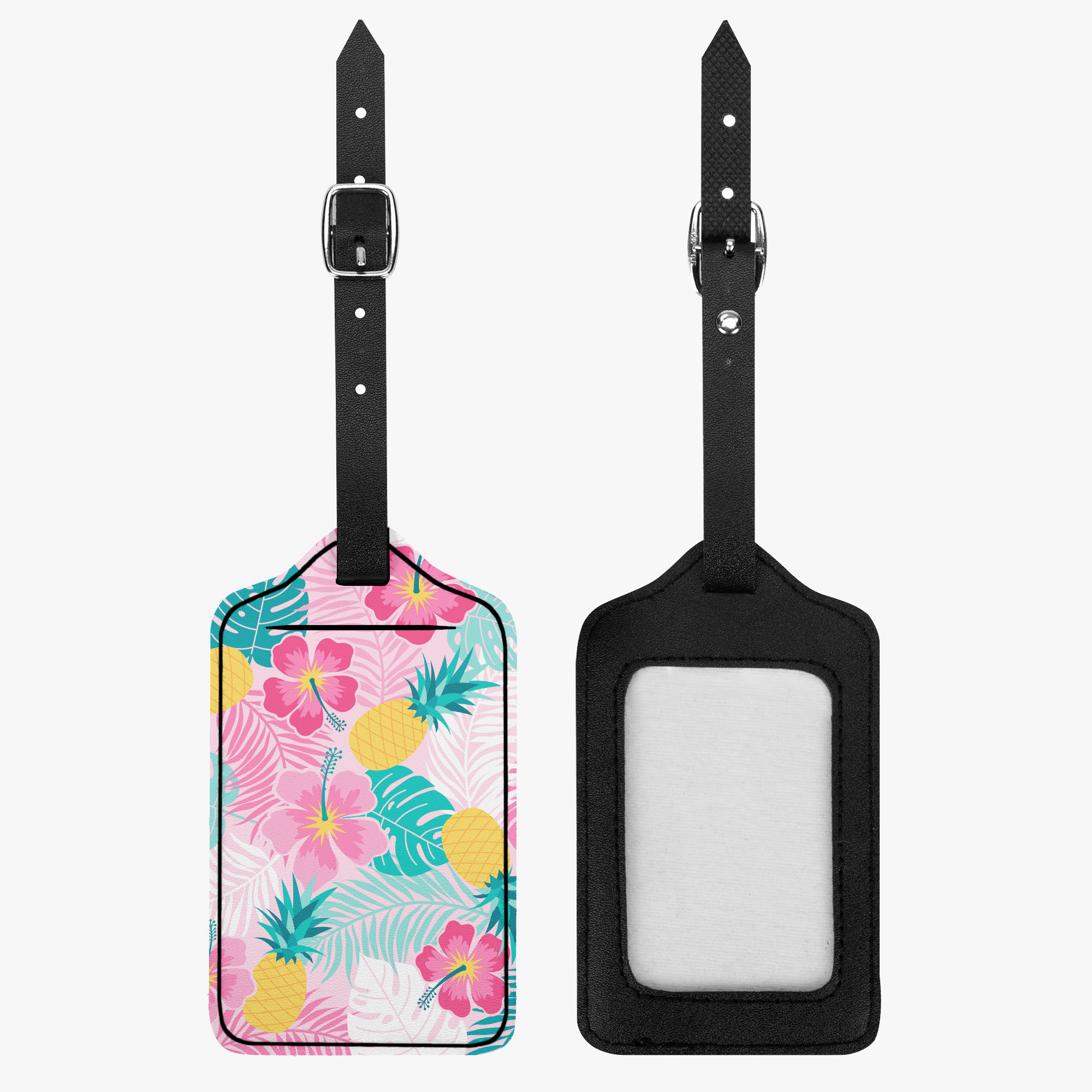 Paradise Blooms Luggage Tag