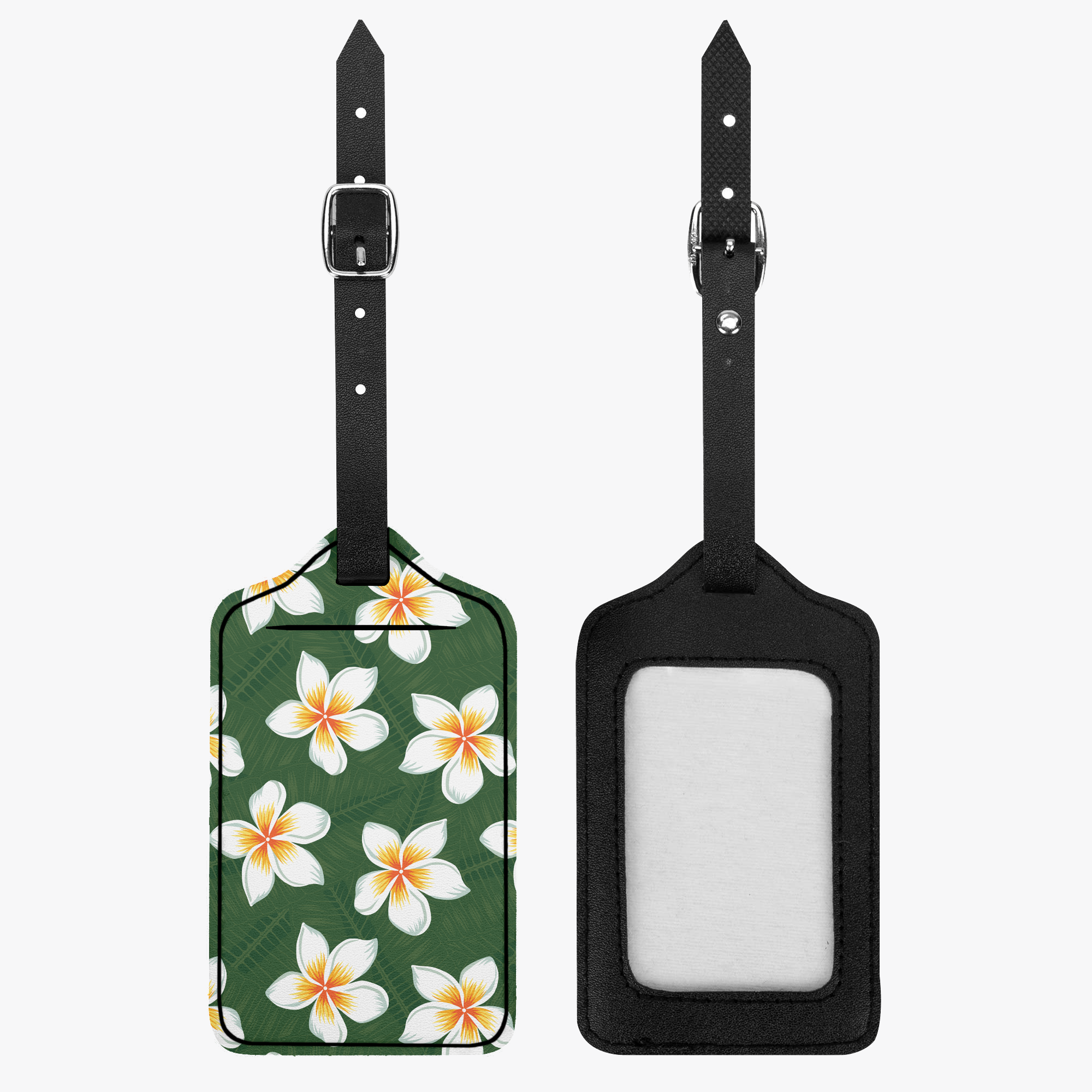 Plumeria Paradise Luggage Tag