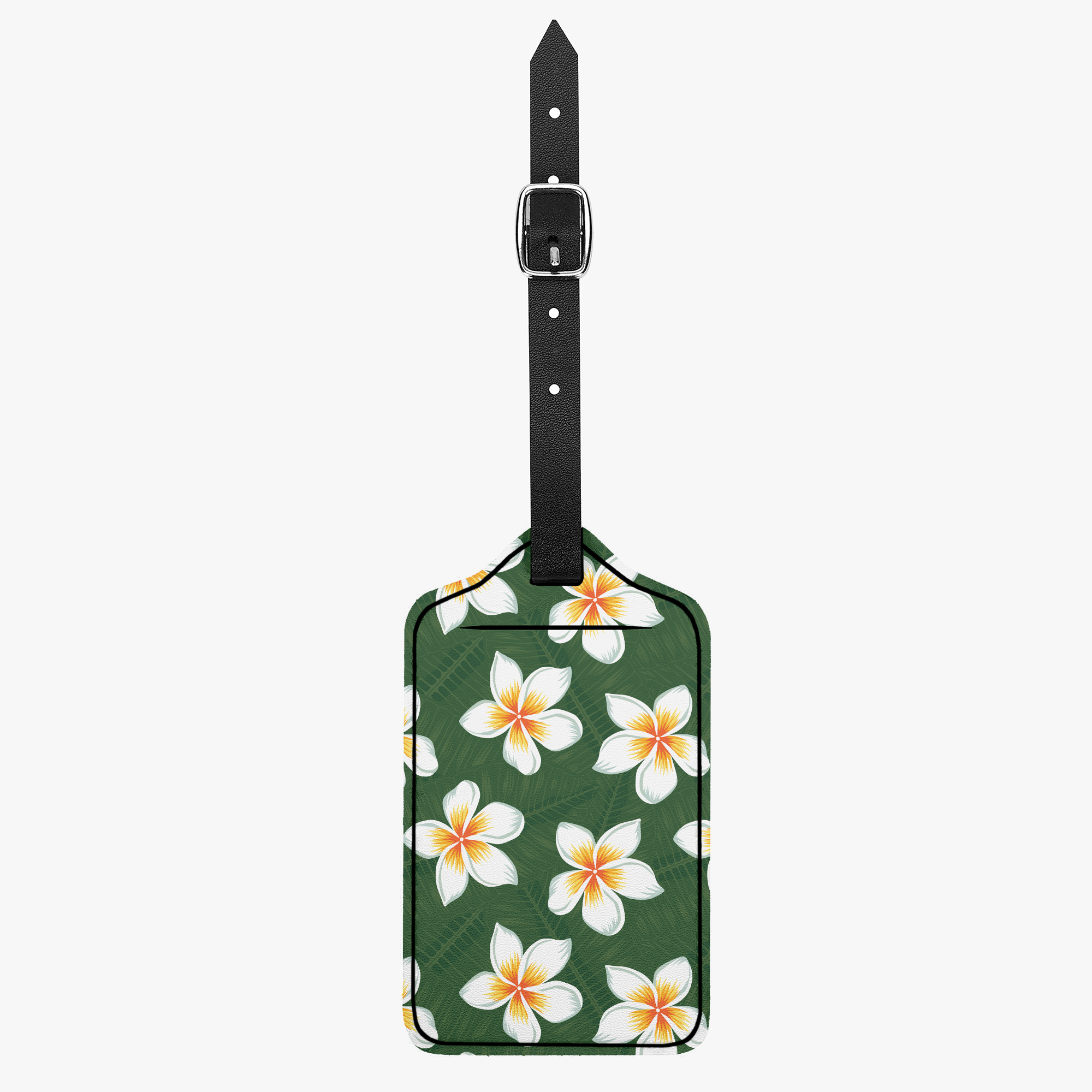 Plumeria Paradise Luggage Tag