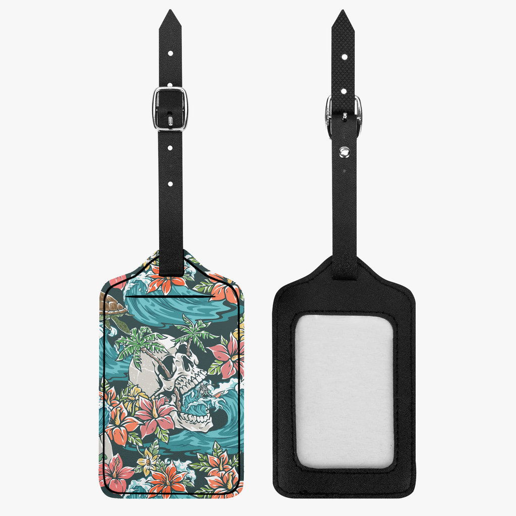 Skull Swell Luggage Tag