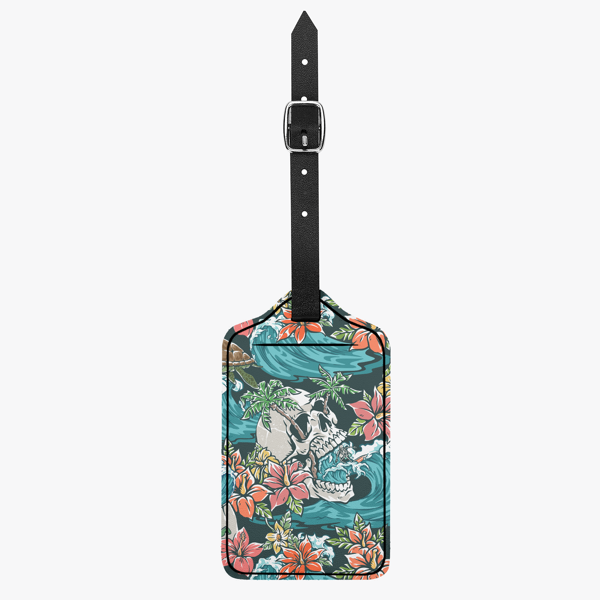 Skull Swell Luggage Tag
