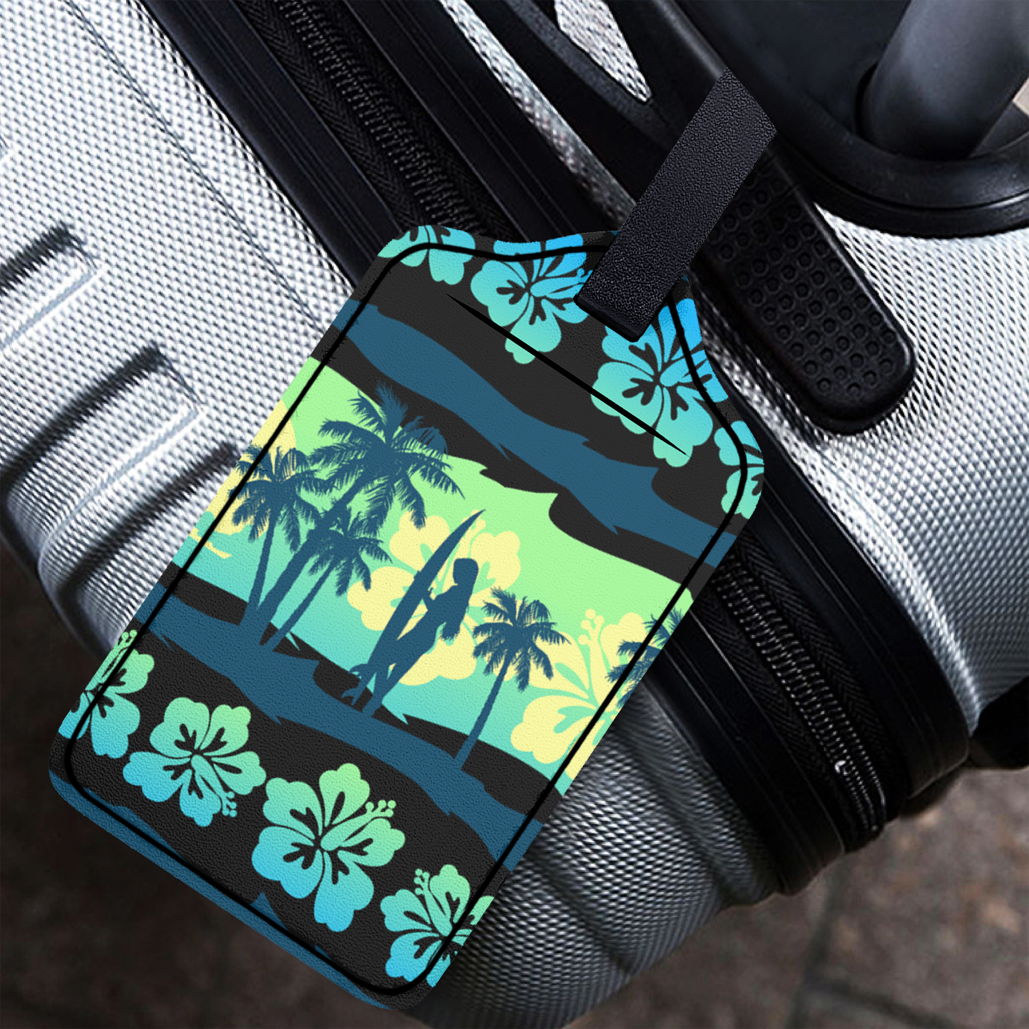 Surf’s Up Luggage Tag
